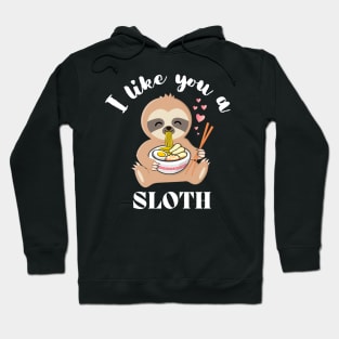 Cute Sloth Donut Trainer Hoodie